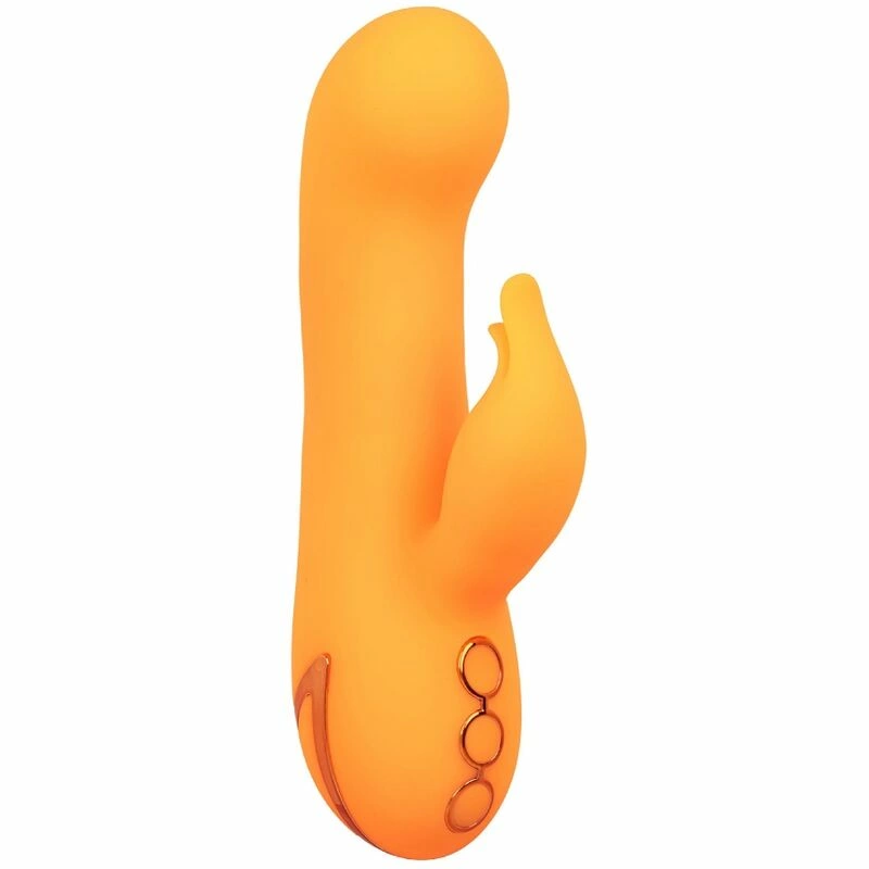 CalExotics Montecito Muse Orange - wielofunkcyjny stymulator z systemem pompowania CalExotics Montecito Muse Orange - wielofunkcyjny stymulator z systemem pompowania