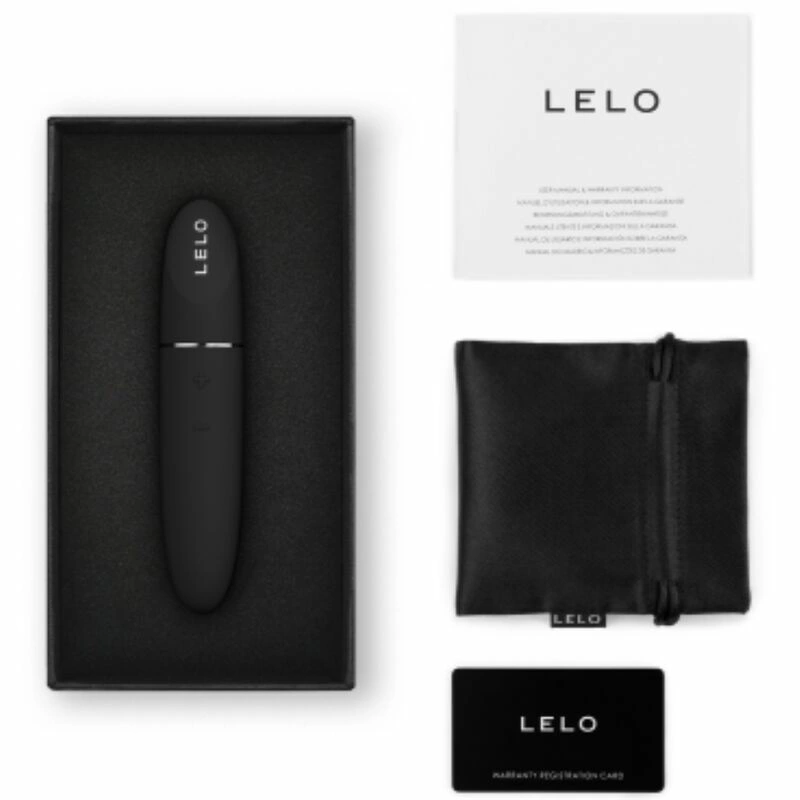 LELO MIA 3 Czarna - Kompaktowa maszyna intymna USB