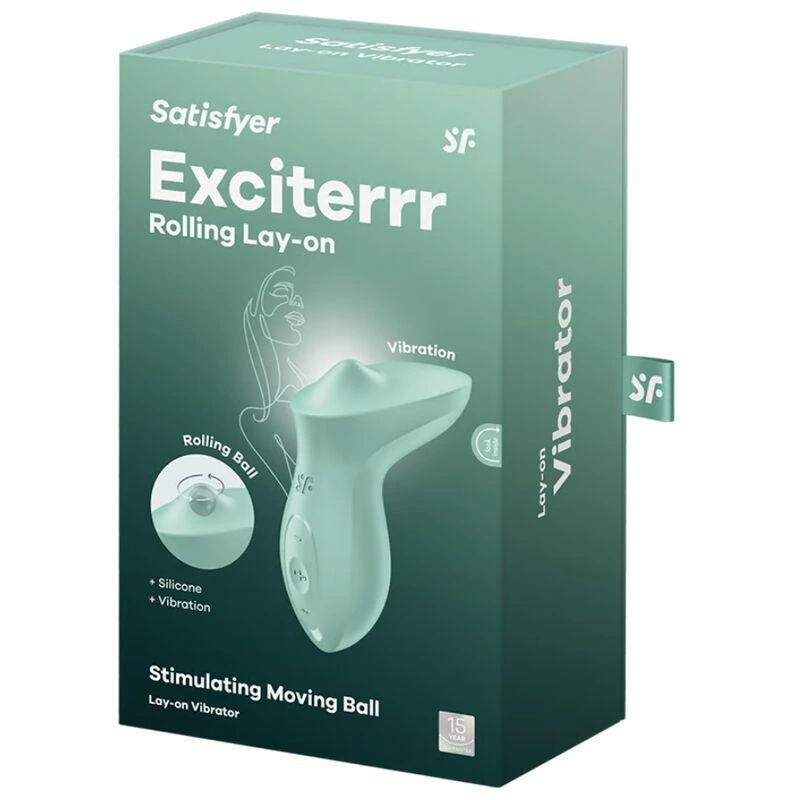 Satisfyer Exciterrr Lay-On urzÄ…dzenie pulsujÄ…ce Mint