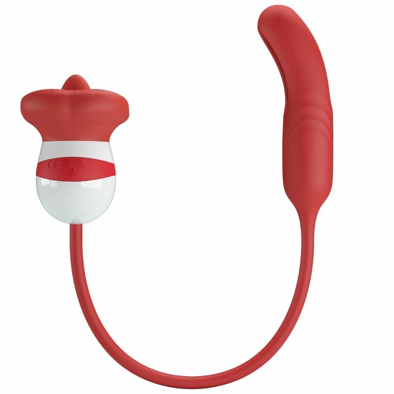 Romance Alyss Intymny Symulator Ust Czerwony 5 Trybow USB Romance Alyss Intymny Symulator Ust Czerwony 5 Trybow USB