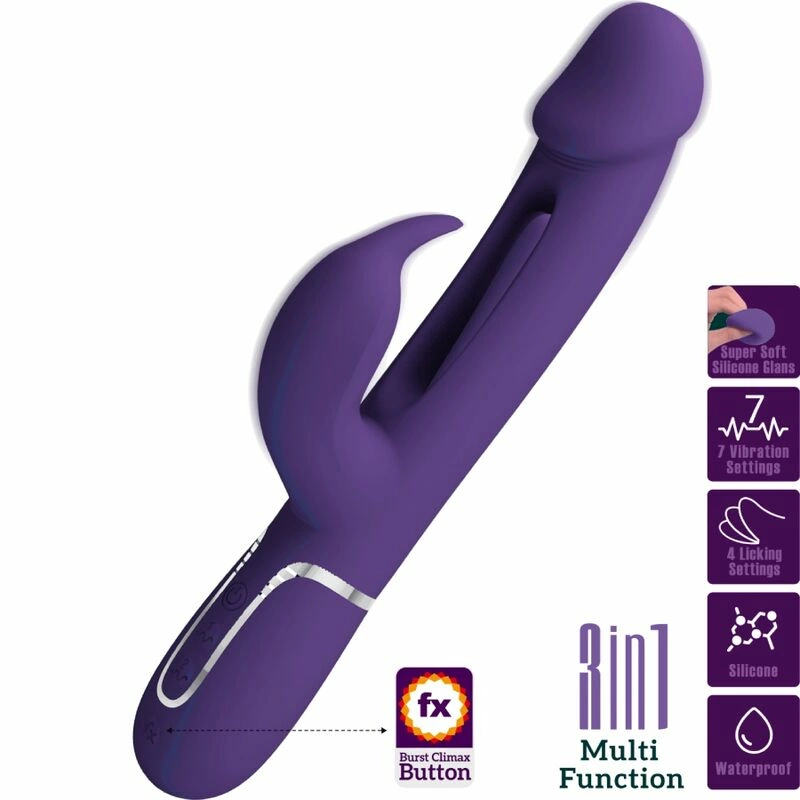 Kampas Violet 3-in-1 Multifunction Intimate Device