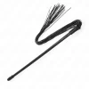 Silicone Intimate Whip 60 cm - Flexible Black Impact Tool