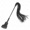 Foot Shaped Paddle with Tassel Whip 31cm - Dual-Action Impact Tool - Anelma Foot Shaped Paddle with Tassel Whip 31cm - Dual-Action Impact Tool