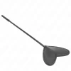 crop KINK Paddle Heart Czarna 33x10 cm - Skorzana Paleta o Anatomicznym Kształcie