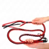KINK Długi Bicz Wężowy 210 cm Czerwony - Skorzany Whip
