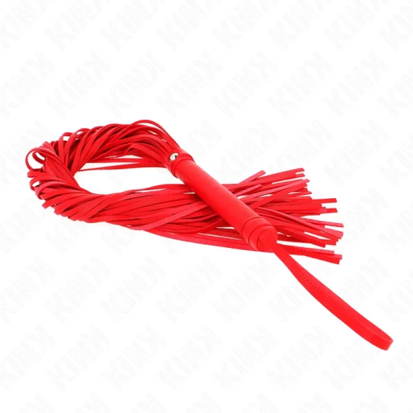 Red Soft PVC Whip 70cm - Flexible Impact Accessory
