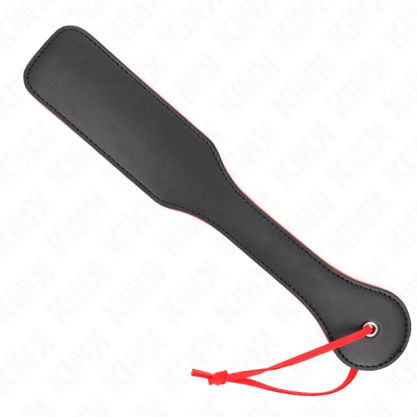 Dual-Sided Red & Black Paddle 32x6cm - Professional Impact Tool