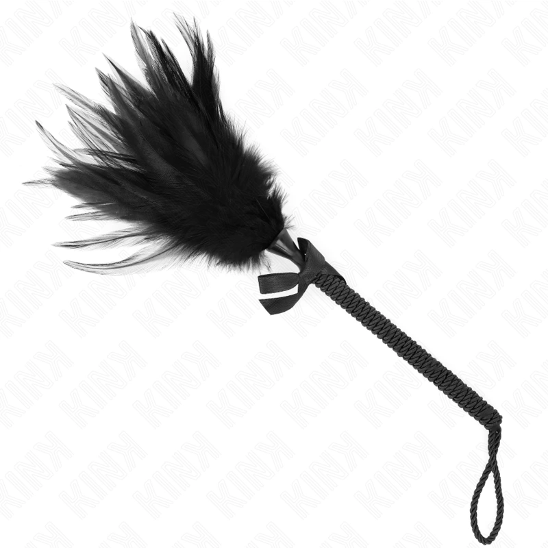 Playful Chicken Feather Tickler 35cm - Sensory Teasing Tool