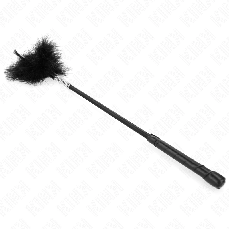 KINK Laskace Piorka z Uchwytem Cyrkotu 50 cm - Eleganckie Akcesorium