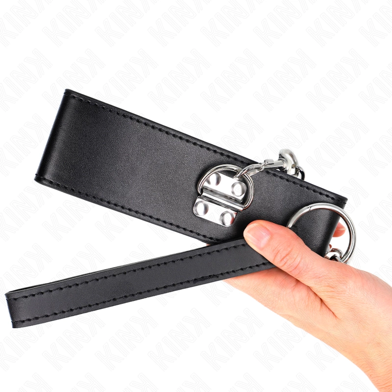 KINK Naszyjnik z paskiem czarny regulowany 33