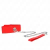 Adjustable Red Collar with Wide Strap 33.5-41 cm