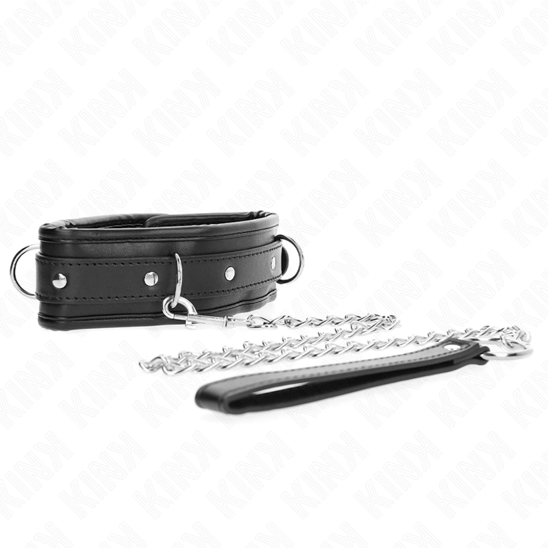 Adjustable Metal Collar with Belt 65 cm - Model 1