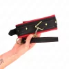 KINK ObroÅ¼a z regulacjÄ… i smyczÄ… 33-48 cm czarna tkanina 5