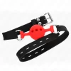 KINK Regulowany silikonowy knebel kulkowy S czerwony 4 cm 35-51 cm