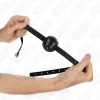 Simplicity Black Ball Gag 4.5 cm - Breathable