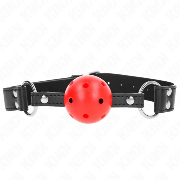 Adjustable Breathable Ball Gag 4cm
