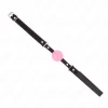 KINK Ball Gag Pink Gold 4 cm - Pasek 60x2 cm