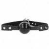 Soft TPE Ball Gag Model 3 - Adjustable Strap 4cm Black