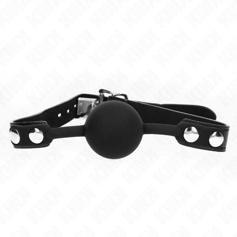 Model 1 Silicone Ball Gag with Lock 4cm - Adjustable 60cm Strap