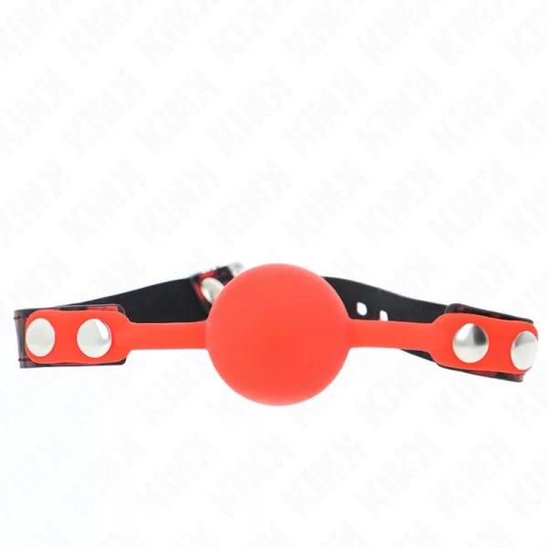 Model 2 Silicone Ball Gag 4 cm with Lock