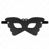Butterfly-Shaped Vegan Leather Mask