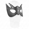 KINK Mask Nietoperza z Nitami 23x15 cm Skorzana Czarna Regulowana
