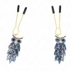 Owl Pendant Adjustable Nipple Clamps 6 cm - Stylish Metal Design