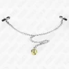 KINK Zaciski ÅaÅ„cuszkowe z Dzwonkiem 30cm Metal Chrom