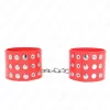 Wrist Restraints Red Adjustable 19-24 cm x 5.5 cm Secure Snap System