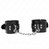 Wrist Restraints Black Adjustable 17-28 cm x 6 cm Ergonomic Design