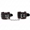 Adjustable Black & Red Wrist Restraints 20-28 cm Ergonomic Design