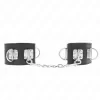 Adjustable Wrist Restraints with Padlock System Black 16-23 cm