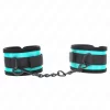 Adjustable Nylon Wrist Restraints Black-Blue 18-32cm x 5cm Adjustable Nylon Wrist Restraints Black-Blue 18-32cm x 5cm