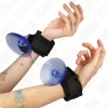 Suction Cup Wrist Restraints Black Adjustable 29-40 cm x 5 cm