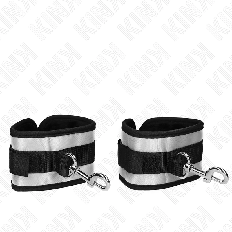 KINK Neoprenowe mankiety na nadgarstki szare 23x5 cm - komfort i wytrzymaÅ‚oÅ›Ä‡
