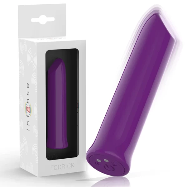 Todrick Violet Compact Vibrating Bullet 10 Modes Waterproof 10.2cm