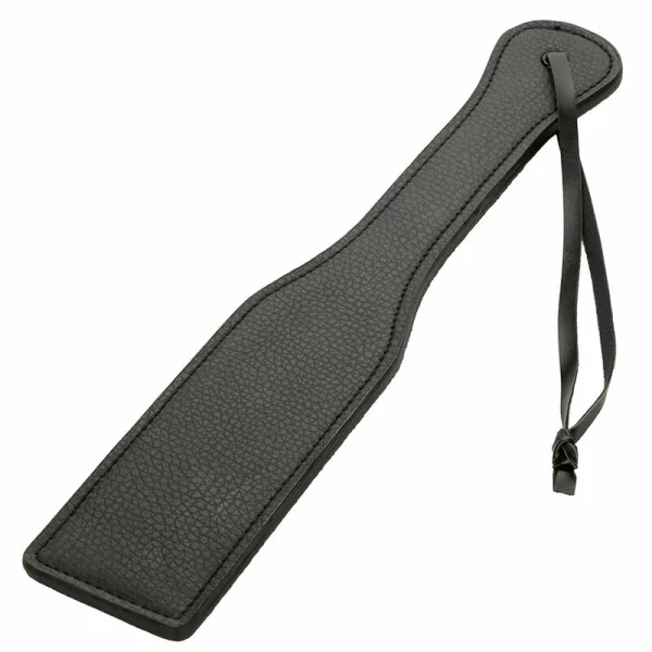 Nocturnal Leather Paddle Black 31.75cm Durable Design
