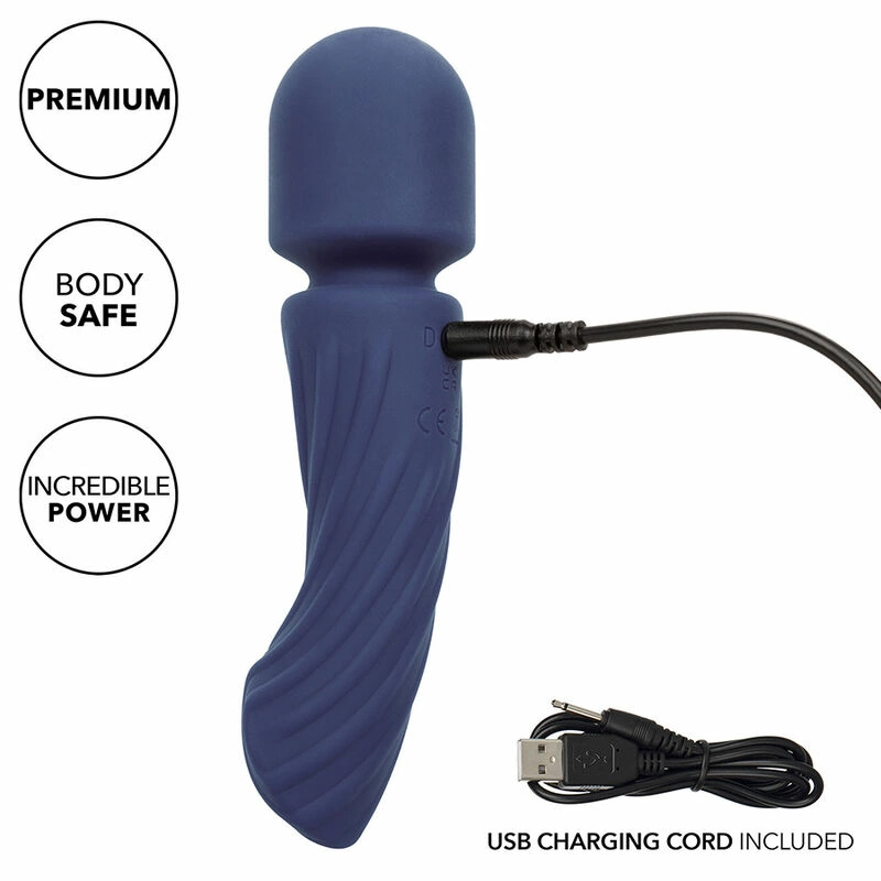Charisma Allure Dual Motor Massager 12 Functions Purple 17.25cm