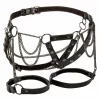 Euphoria Multichain Thigh Harness Premium Adjustable Vegan Leather