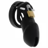 Extreme Silicone Chastity System Size Black 9cm