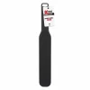 Extreme Spiked Paddle Large Black - Silicone Impact Tool 31cm
