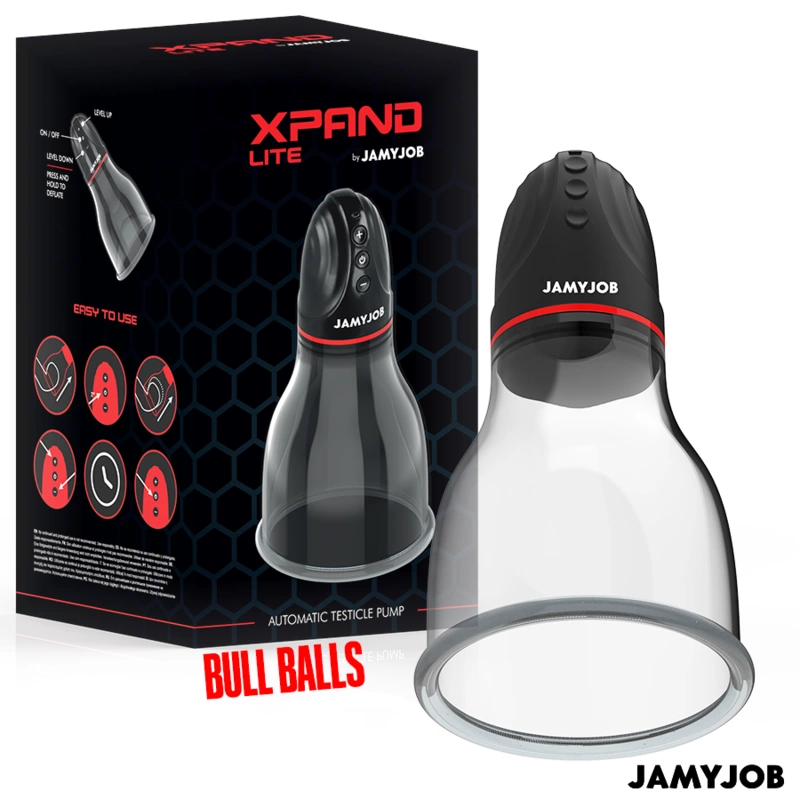 XPAND LITE Grey Intimate Wellness Pump 3-Level Suction System