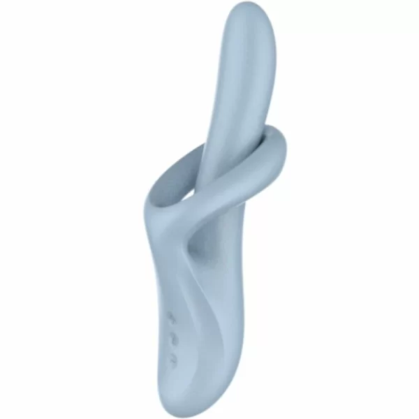 Heat Flex 4 Blue Intimate Massager with Warming System