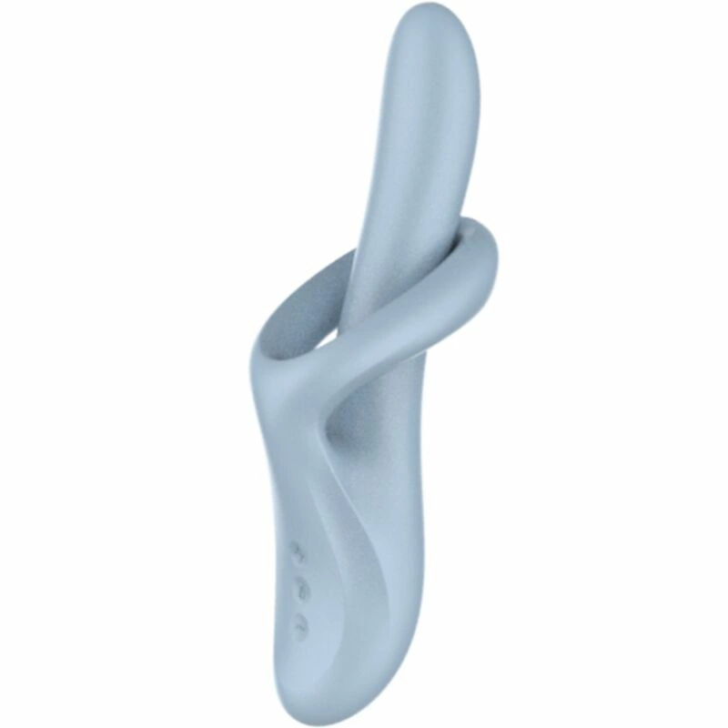 Heat Flex 4 Blue Intimate Massager with Warming System