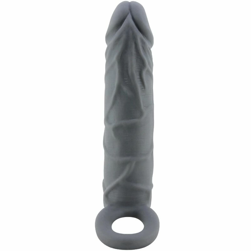 BI-026227-2 Enhancement Sleeve Dark Grey TPR 17cm BI-026227-2 Enhancement Sleeve Dark Grey TPR 17cm