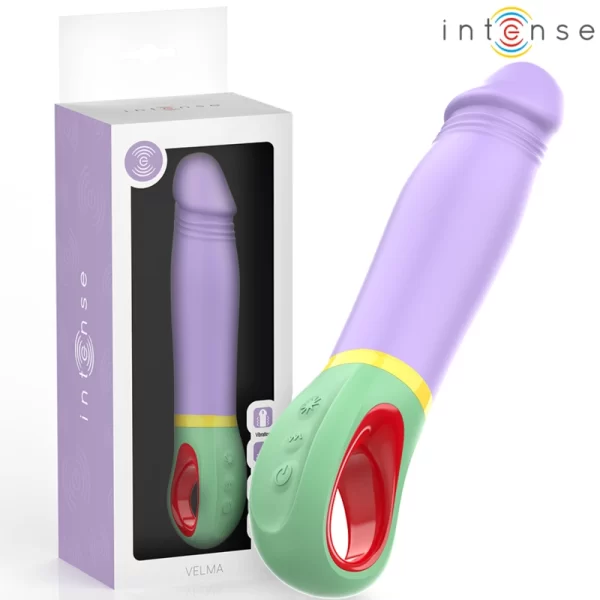 Velma Classic Vibrator Purple - Waterproof Silicone
