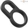 Bobby Dual Silicone Performance Ring Black 8cm Adjustable Fit - Anelma Bobby Dual Silicone Performance Ring Black 8cm Adjustable Fit
