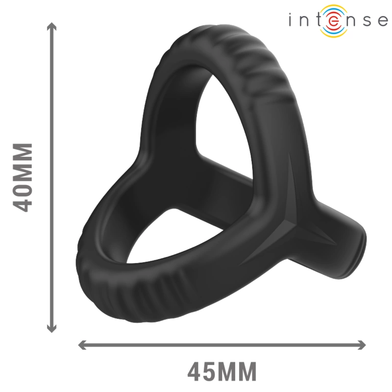 Carson Dual Silicone Support Ring Black Ergonomic Model 4
