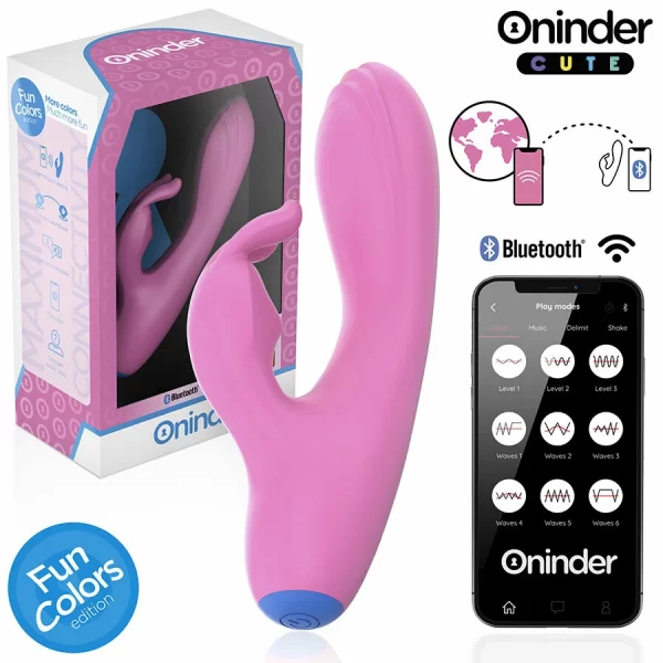 Cute Love Bunny Vibrator - App-Controlled