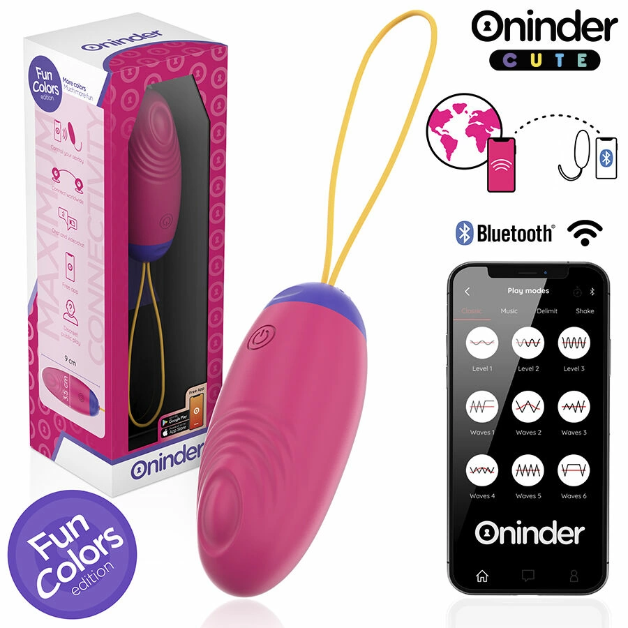 CUTE WaveMotion Silicone Egg - App-Controlled